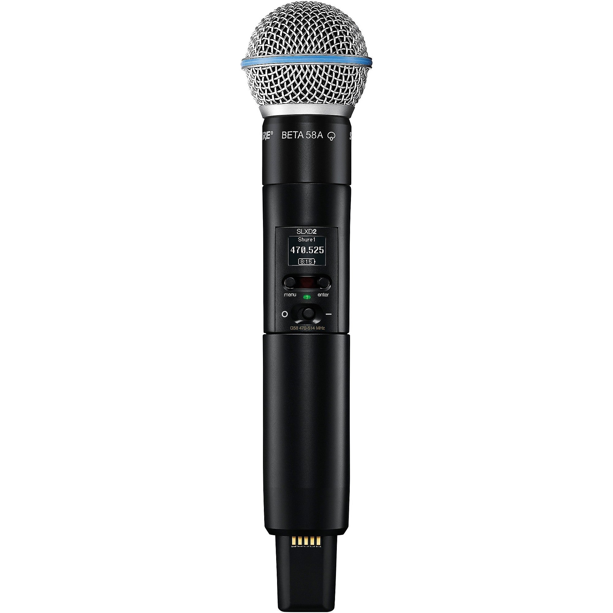 Shure SLXD24D/B58 Dual Wireless Vocal Microphone System With BETA 58 Band L55