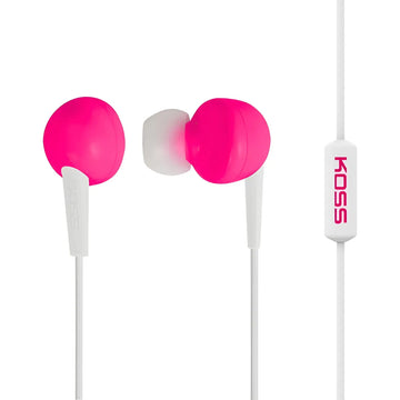 Koss KEB6iP Earbuds & In Ear Headphones, Pink