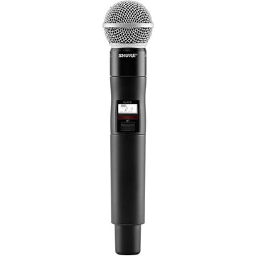 Shure QLXD2/SM58 Wireless Handheld Microphone Transmitter With Interchangeable SM58 Microphone Capsule G50